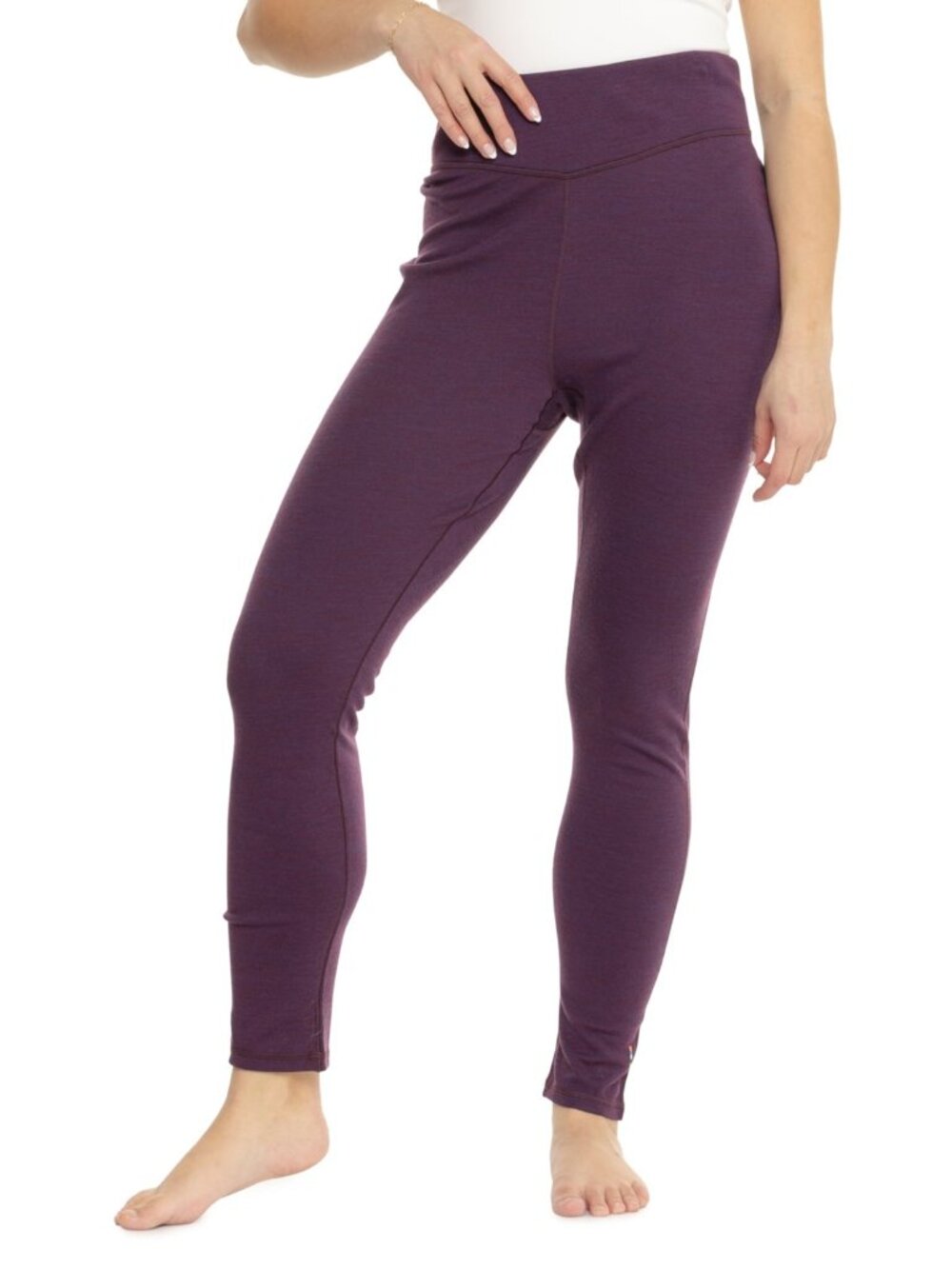 Smartwool Classic Thermal Base Layer Pants - Purple Iris Merino Wool